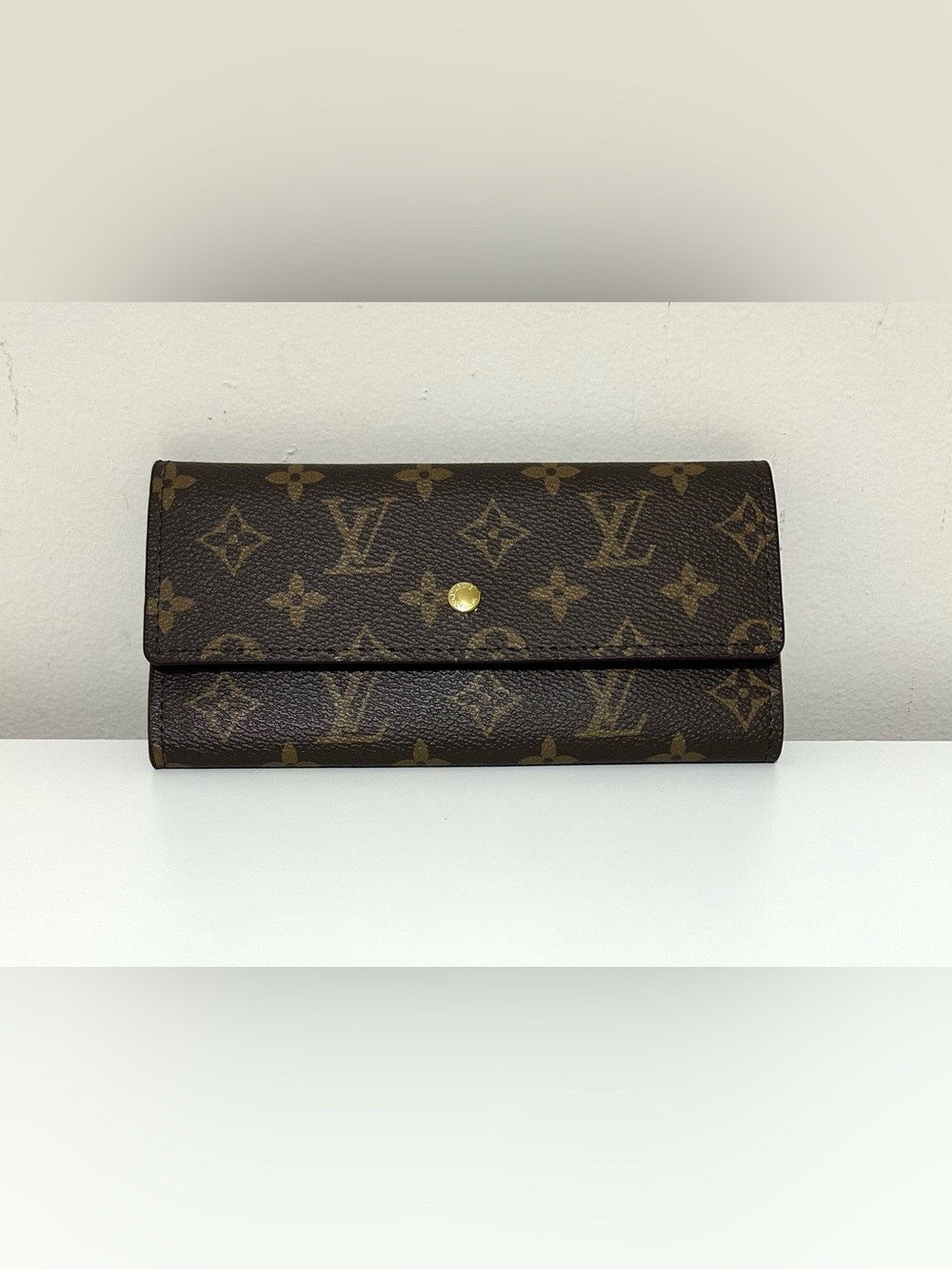 Designer Inspired Vintage Long Wallet